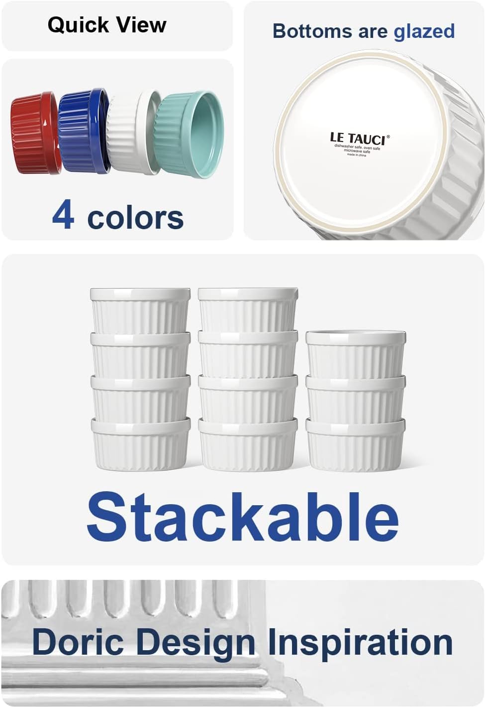 4 oz, 6 oz, or 8 oz: Picking the Right Ramekin Size for Individual Soufflés